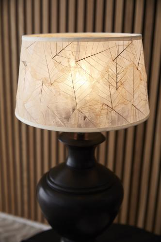 lampfot - Alma - Svartbrun 48cm - www.frokenfraken.se