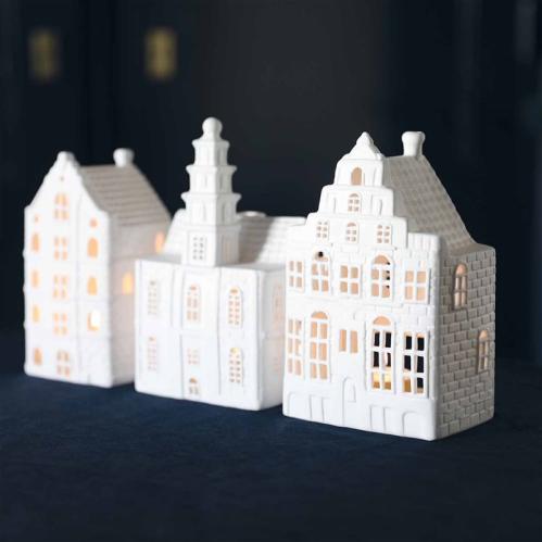 Lyslykt - Kanalhus - 11 x 7 x 17,5 cm - www.frokenfraken.se