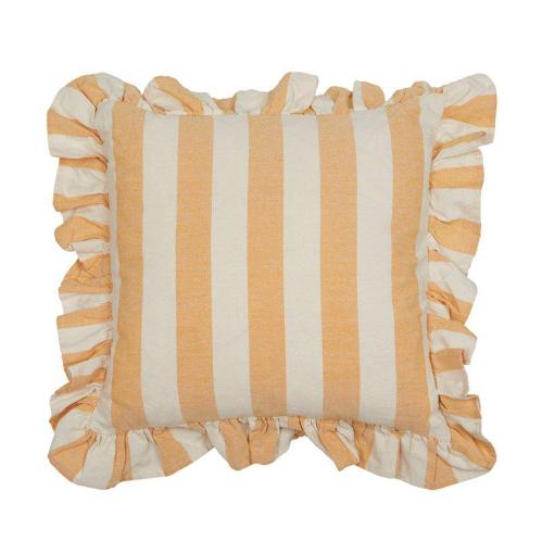 Kuddfodral - AMALIA - GUL - 45 X 45 CM - www.frokenfraken.se