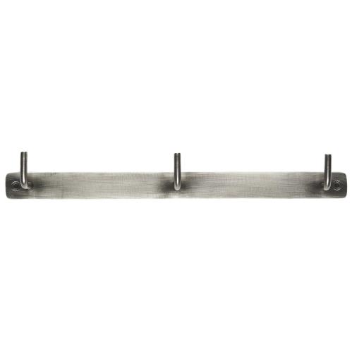 Klädhenger med 3 kroker rustfritt stål - 30,5 X 4,5 X 3,7 CM - www.frokenfraken.se