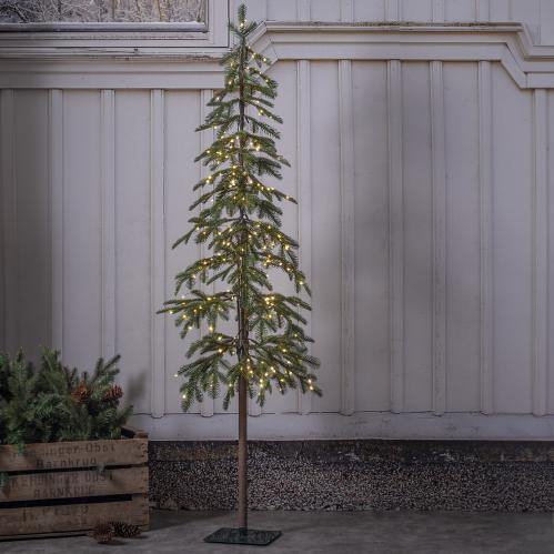 Juletre med belysning – 150 cm – Til utendørs og innendørs bruk - www.frokenfraken.se