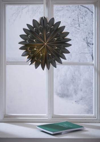 Adventsstjerne - Grønn - 40cm - www.frokenfraken.se