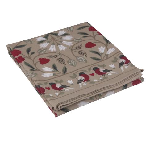 Duk - Corinne Röd - 145 X 250 CM - www.frokenfraken.se