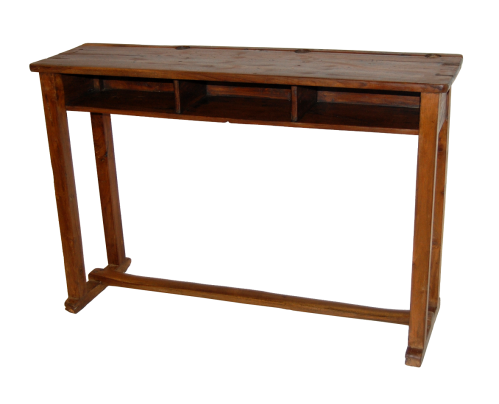 Skrivebord - Gamle skolebenk - www.frokenfraken.se