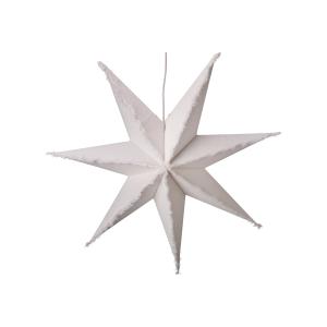 Adventsstjerne – Hvit – 68 + 150 cm - www.frokenfraken.se