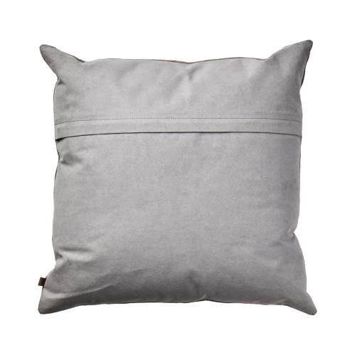 Putetrekk - Semsket skinn - Beige - 50 x 50 cm - www.frokenfraken.se