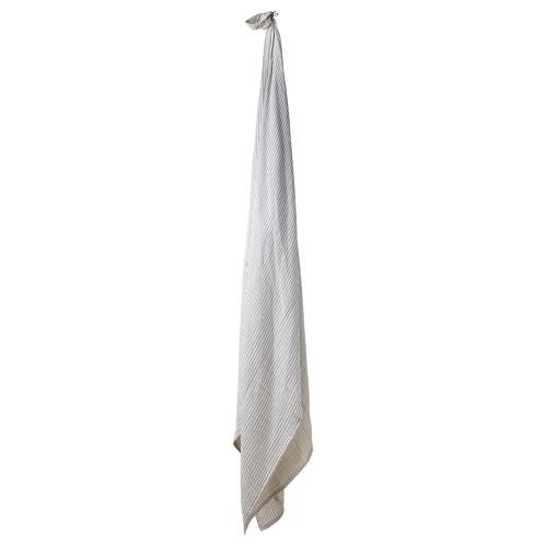 Stripete Bordduk - Elfenben/natur - 220 x 130 cm - www.frokenfraken.se