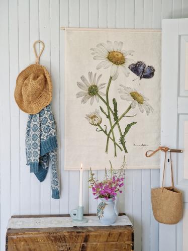 VÆGGBONAD - Præstkragar - 70 x 100 cm - www.frokenfraken.se