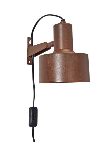 Vegglampe - Solo - Rust 23cm - www.frokenfraken.se