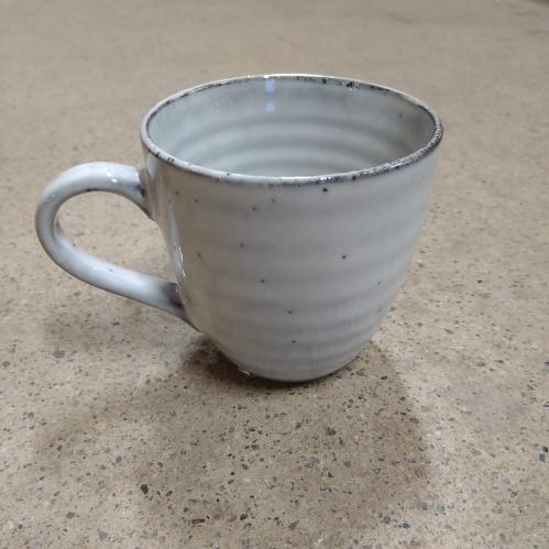 Mugg - Rustikk - Grå/Blå 9 x 9 cm - www.frokenfraken.se