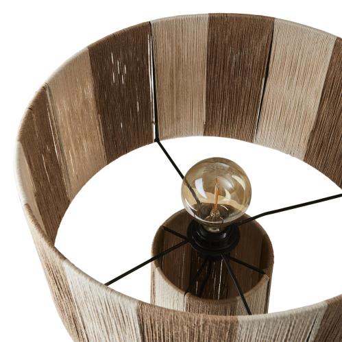 Bordslampe L - Elfenben/natur - Ø21/41 x 72 cm - www.frokenfraken.se