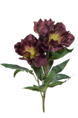 Julrose - Rød - 26 cm - www.frokenfraken.se