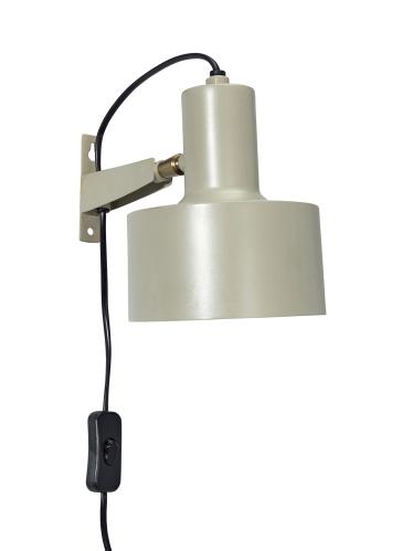 vegglampe - Solo - Matt beige 23cm - www.frokenfraken.se