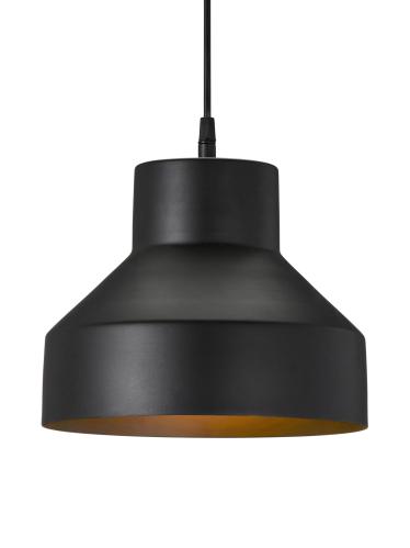 taklampe - Solo - Matt svart 26cm - www.frokenfraken.se