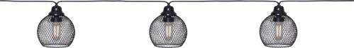 Ljusslinga Solcell - Sunlight - 8 st transparanta ledlampor - 7m - www.frokenfraken.se