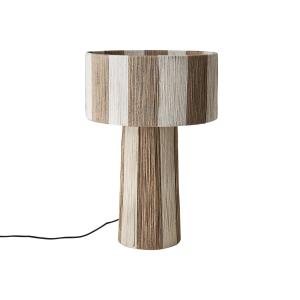 Bordslampe M - Elfenben/natur - Ø16/31 x 49 cm - www.frokenfraken.se