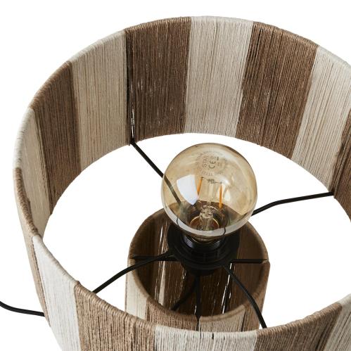Bordslampe M - Elfenben/natur - Ø16/31 x 49 cm - www.frokenfraken.se
