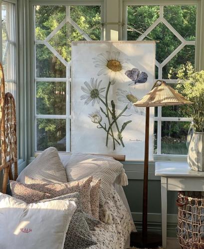 VÆGGBONAD - Præstkragar - 70 x 100 cm - www.frokenfraken.se