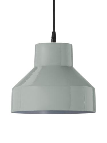 taklampe - Solo - Blank grå 26cm - www.frokenfraken.se