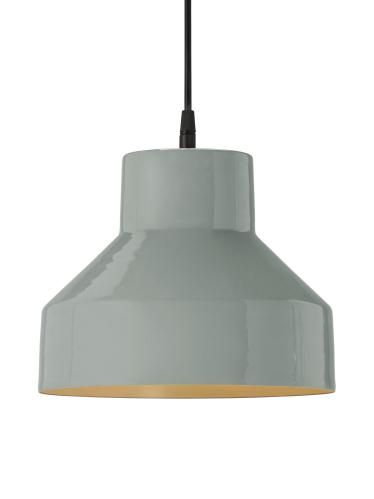 taklampe - Solo - Blank grå 26cm - www.frokenfraken.se