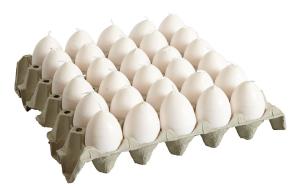 Lys - Egglys - Hønseegg - Naturlig størrelse - www.frokenfraken.se