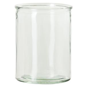 Vas - Glassvase Rak - 14 x 18,5 cm - www.frokenfraken.se