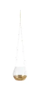 Lykt/Ampel - Hengende - Messing & Glass - Liten - www.frokenfraken.se