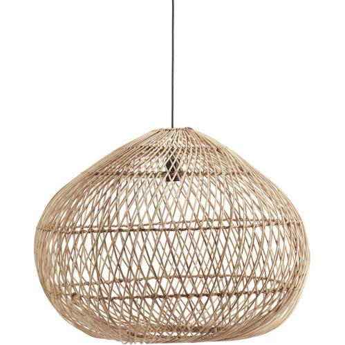 Lampe - Flætad Rotting - 50 cm - www.frokenfraken.se