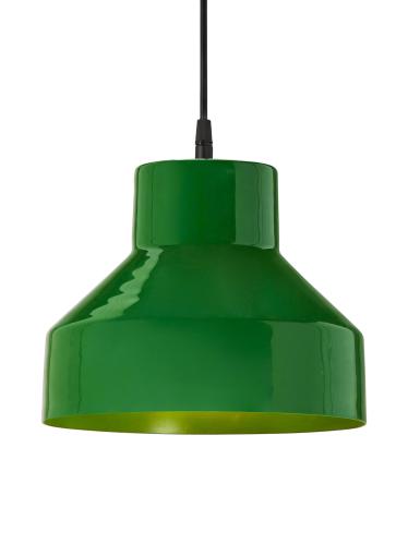 taklampe - Solo - Blank grønn 26cm - www.frokenfraken.se