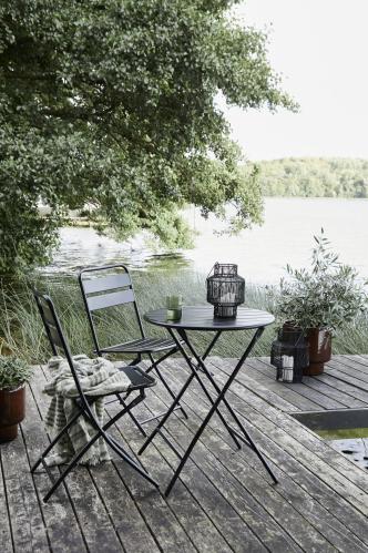 Kafèset - Helo - Mörkgrön - 2 stolar 1 bord - www.frokenfraken.se