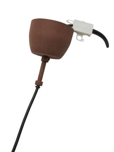 taklampe - Solo - Rust 26cm - www.frokenfraken.se