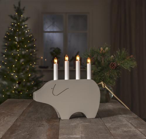 Adventsstake Gry - 28 cm - www.frokenfraken.se