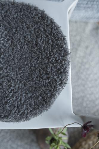 Sittdyna - Abisko - Grå - Ø40 cm - www.frokenfraken.se