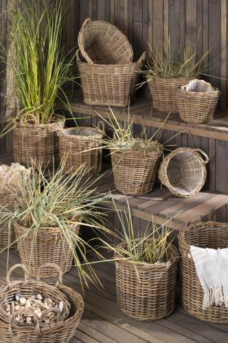 Korg - Krukke - Rattan - Ø38 cm - www.frokenfraken.se