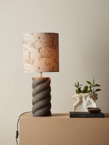 lampfot - Spin - Brun 41cm - www.frokenfraken.se