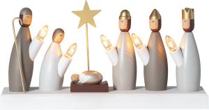 Adventsstake Krubbe - 17 cm - www.frokenfraken.se