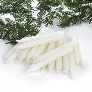 Juletrelys – Stearin – 20 stk – ø12 mm - www.frokenfraken.se