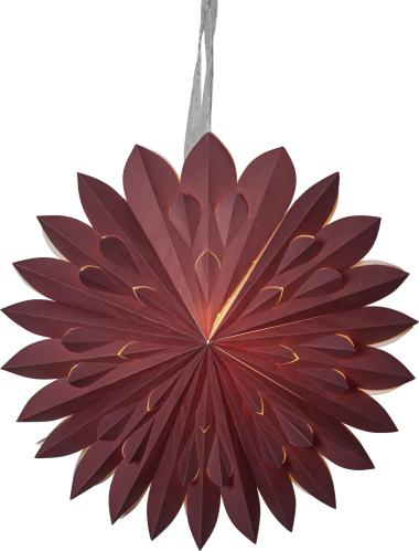 Adventsstjerne - Rød - 60cm - www.frokenfraken.se