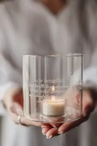 Lysholder - Du er fantastisk - 10 cm - www.frokenfraken.se