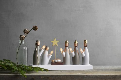 Adventsstake Krubbe - 17 cm - www.frokenfraken.se