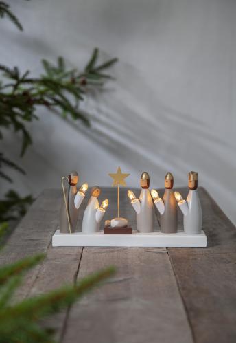Adventsstake Krubbe - 17 cm - www.frokenfraken.se