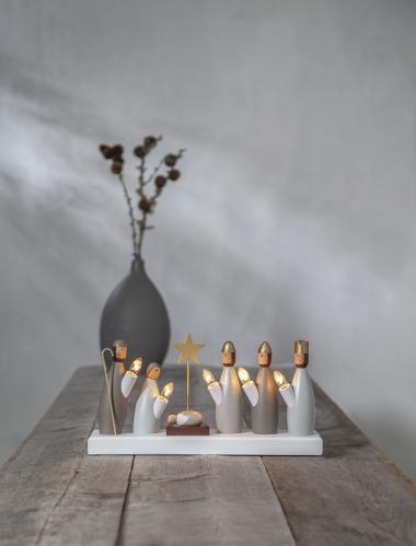 Adventsstake Krubbe - 17 cm - www.frokenfraken.se