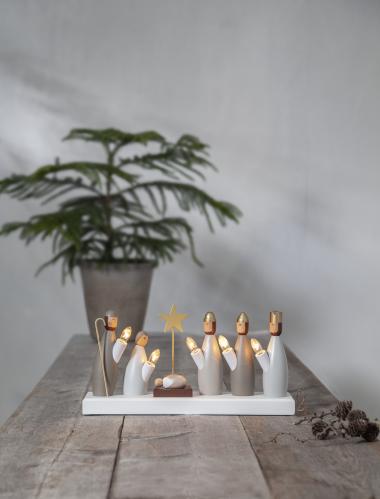 Adventsstake Krubbe - 17 cm - www.frokenfraken.se