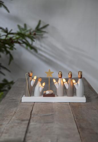 Adventsstake Krubbe - 17 cm - www.frokenfraken.se