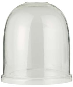 Glaskupp stor med hull på toppen - Ø24 X 27 CM - www.frokenfraken.se