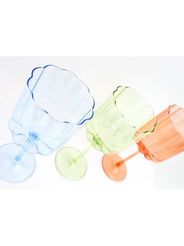 Vinglass – 6 farger – Ø9 x 22 cm - www.frokenfraken.se