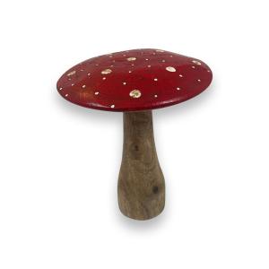 Fluesopp – Tre – Rød – 12 x 9 cm - www.frokenfraken.se