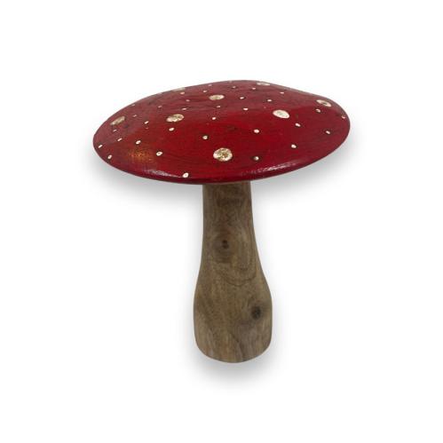Fluesopp – Tre – Rød – 12 x 9 cm - www.frokenfraken.se
