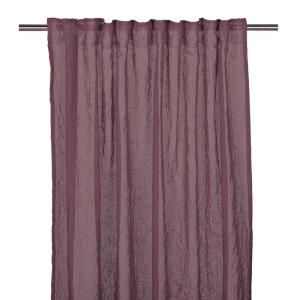 Gardiner - Multiband - Skrynklig - Ljung - 2 X 130 X 280cm - www.frokenfraken.se