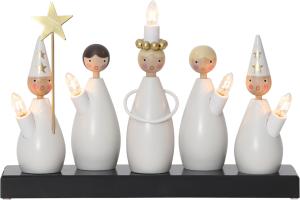 Adventsstake Luciakör - 22 cm - www.frokenfraken.se